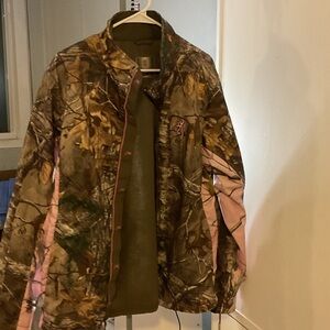 Browning Green and Pink Camo Jacket